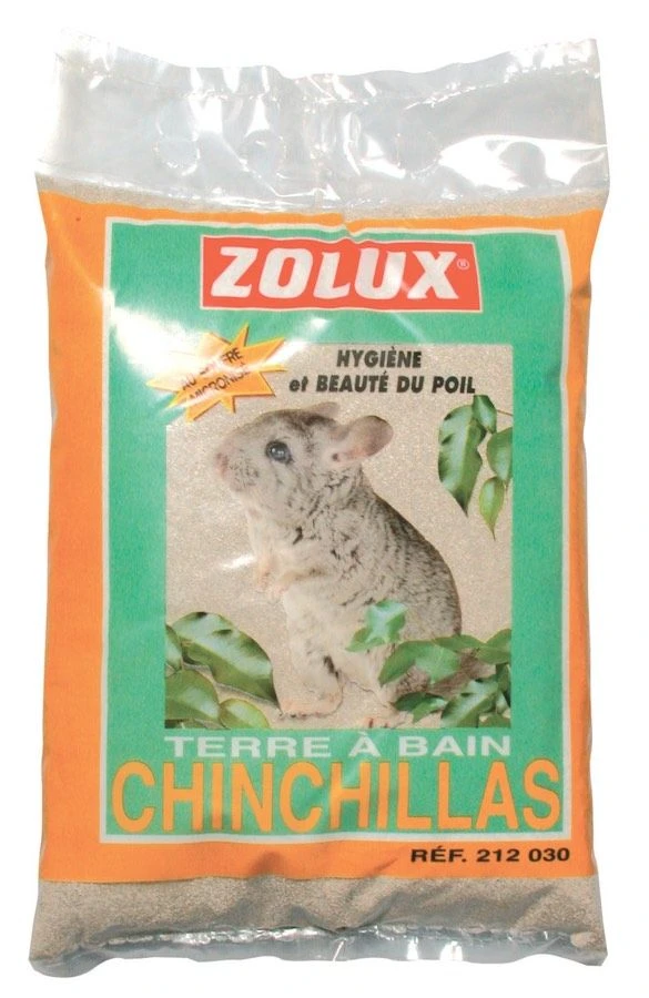 Zolux Terre à Bain Chinchillas 2 Kg 1 Zolux Terre à Bain Chinchillas 2 Kg